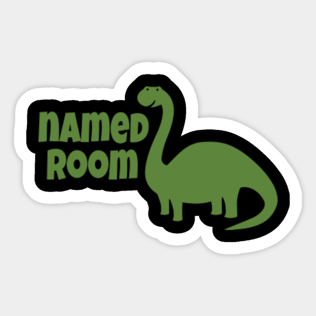 Named Room Design - Wall Decor - Sticker | TeePublic